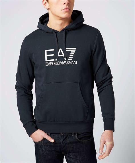 armani hoodies men|emporio armani sweater men's.